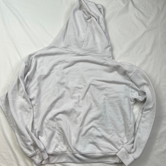 TOM & JERRY Long Sleeve Graphic Hoodie Cartoon  Print White Size L A040822 - Picture 2 of 8